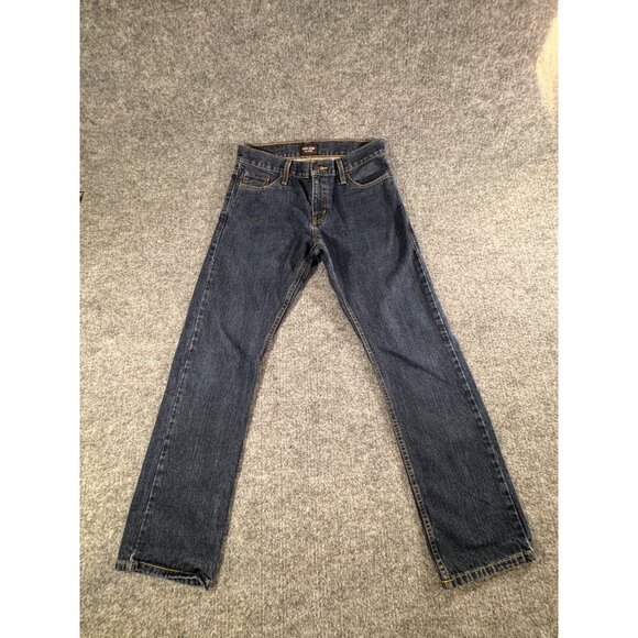Adam Levine Mens W30 x L30 denim blue jeans missing rear patch in the back - Picture 12 of 16